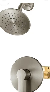 💧Neu Wrisin Duscharmatur Set Gebürstetes Nickel Neu Einzelhandel für über 100 Kostenloser Versand - Bild 1 von 7