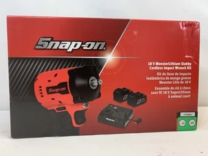 NUEVA Llave de Impacto Inalámbrica Snap On 3/8" CT9038 18V Stubby MonsterLithium VERDE - Imagen 1 de 12