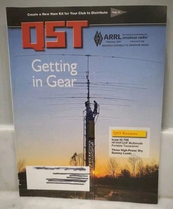 QST Magazine Luty 2021 ARRL Ham Amatorskie radio "Getting in Gear" Vol.105 Nr 2 - Zdjęcie 1 z 7