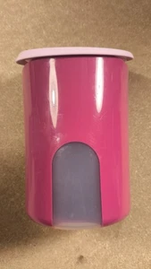 Tupperware Bingo-Dose 3819 1,25 l Pink mit Sichtfenster & Deckel Rosa - Bild 1 von 3