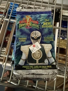 Mighty Morphin Power Rangers Lot Of 4 Packs Trading Cards 1994 - Picture 1 of 2
