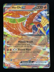 Juego de Cartas Coleccionables Clásico Ho Oh ex CLC 007/034 Holo Raro Pokémon Juego de Cartas Coleccionables Casi Nuevo - Imagen 1 de 2