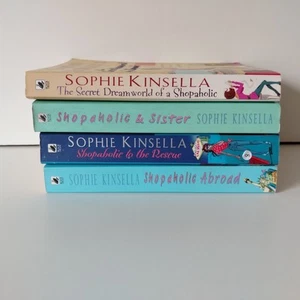 Sophie Kinsella Shopaholic Series x 4 Paperback Books Bundle - Picture 1 of 7