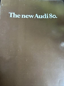 Audi 80 Models Range Car Sales Info Brochure - Picture 1 of 4