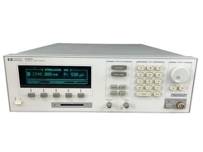 Fuente láser sintonizable Agilent HP GmbH 8168A Hewlett Packard 1470 a 1580 casi nueva HP-IB Foto 1 de 4