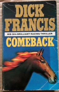 Comeback Dick Francis paperback book novel racing thriller Pan 1992 - Bild 1 von 3