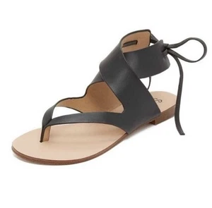 Splendid Camdyn Women’s Black Leather Sandals 7.5 - Picture 1 of 5