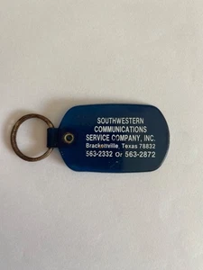 Llavero vintage azul Southwestern Communications Service Company Inc. - Imagen 1 de 12