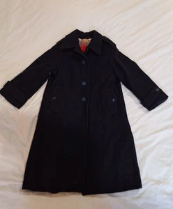 Daniel Hechter Children's Navy Wool Duffle Coat 6-8 - Picture 1 of 3