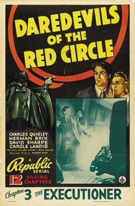 Daredevils of the Red Circle (1939) Charles Quigley serie cartel impreso - Imagen 1 de 1