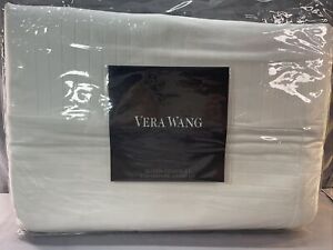 Vera Wang Coverlet Woven , Size Queen, color White