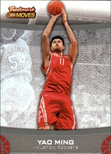 2007-08 Topps Trademark Moves Houston Rockets Basketball Card #11 Yao Ming