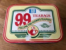 Vintage Co op 99 Teabags Empty Tin Prop kitsch display