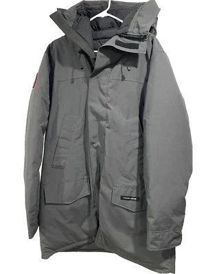 Jaqueta Parka Masculina Canada Goose Langford Down Grafite 2062M Tamanho XL Nova com etiquetas - Imagem 1 de 4