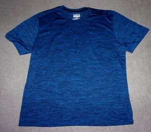 Men's Blue/Black Performance Athletic Tee by Chemistry Active sz XL Short Sleeve - Picture 1 of 2