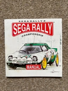 Sega Rally Dreamcast Manual ONLY Replacement Instruction Booklet! - Picture 1 of 3
