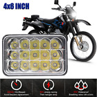 4X6 Inch Motorcycle Led Headlight Hi Lo Beam Drl For Honda Xr250l Xr650l Xr650r
