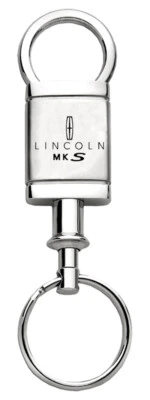 Lincoln MKS Satin Valet Keychain (Chrome) - Image 1 of 3