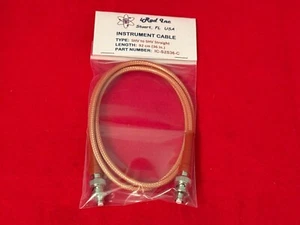 Conjunto de cable coaxial iRad 36" SHV a SHV cable transparente RG142 con alivio de tensión - Imagen 1 de 4