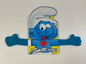 I Smurf You - 2011 Board Book Hardcover - Unique Smurf Themed Kids Book - Picture 1 of 10