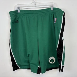 Adidas Boston Celtics Basketball Shorts Mens Size XL Green NBA Alternate - Picture 1 of 6