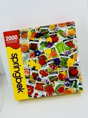 Springbok PACKETS OF PROMISE 2000 Pcs 34" x 42.5"  Jigsaw Puzzle 2010 Complete - Image 1 of 4