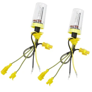 Pair 55W Xenon HID Headlight Bulb H1 H3 H4 H7 H9 H11 9005 9006 6000K Fast Drive - Picture 1 of 8