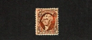 1862-71 Revenue First Issue 2c Org Wash. INTER REVENUE Sc#R15c Pen Cancel Note - Picture 1 of 1