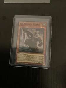 Yugioh Singles - Tri-Brigade Kerass - Super Rare - PHRA-EN007 - 1st Edition - LP - Picture 1 of 2