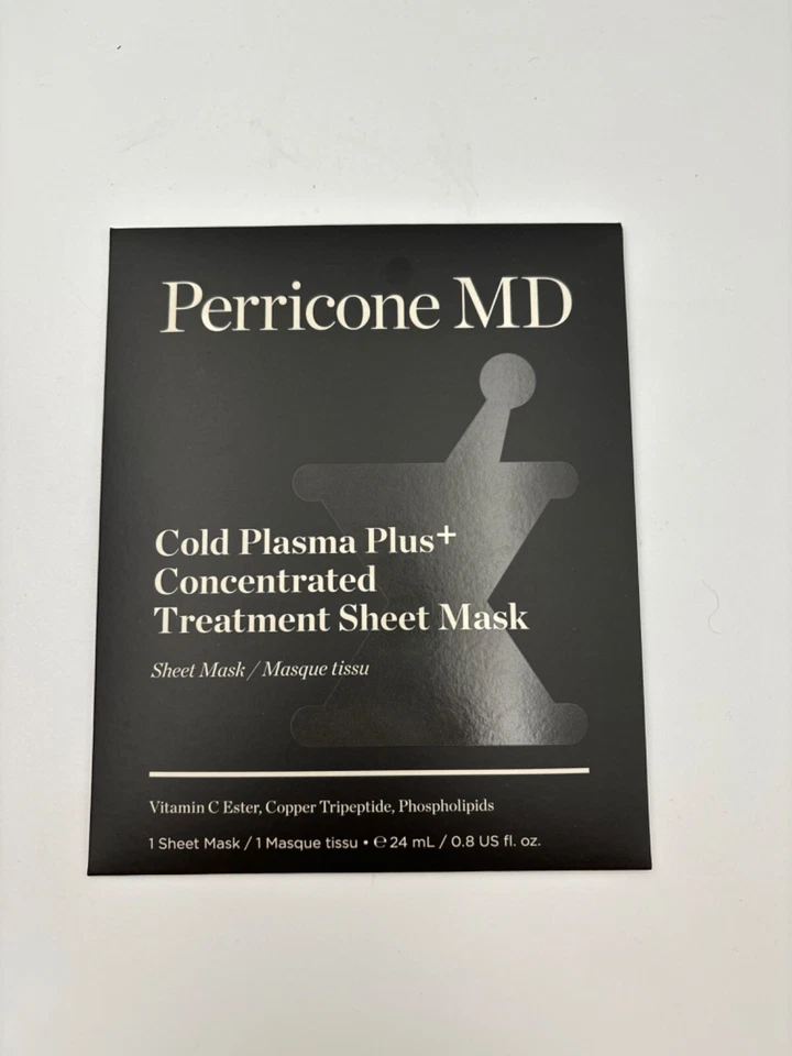 Perricone MD Cold Plasma Plus+ Concentrated Treatment Sheet Mask product makeup - Image 1 of 3