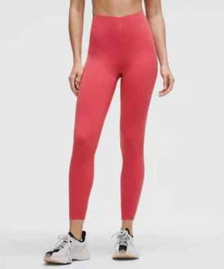 Lululemon Glow Up HR Tight 25” Desert Red Orange DTRD Size 8 Running Leggings - Picture 1 of 7