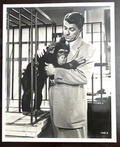 1951 Ronald Reagan Bedtime For Bonzo Glossy Photo 8x10 BW Movie Actor President - Picture 1 of 9