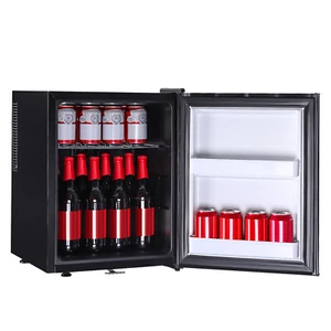 Minibar Weinkühler Getränkekühlschrank Glas LED leise freistehend Edelstahl DE - Bild 1 von 18