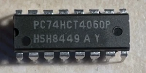 Philips PC74HCT4060P 74HCT4060 14 Stage Binary Counter - NOS - Picture 1 of 1