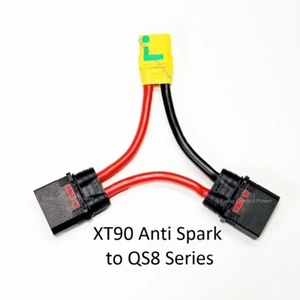 RCP-QS8 XT90 Anti Spark to QS8 Series Harness 10 awg - Picture 1 of 20
