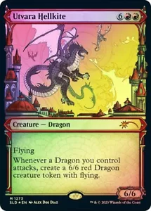 1X NM Utvara Hellkite Showcase Halo Foil Secret Lair: March of the Machine Vol 3 - Picture 1 of 1