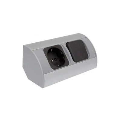 Enchufe para cocina y hogar Corner Box con 1 Interruptor CONSULTAR DISPONIBILIDA - Imagen 1 de 3