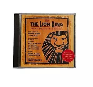 Disney THE LION KING Original Broadway Cast Recording CD New & Sealed NOS 1997 - Imagen 1 de 2