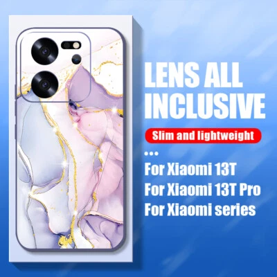 Lanyard Case For Xiaomi Redmi Note 10 11 12 13T Pro Marble Slim Soft TPU Cover - Image 1 of 4