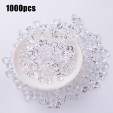 Preciosos diamantes de cristal acrílico de tamaño mixto para decoración de bodas 1000 piezas