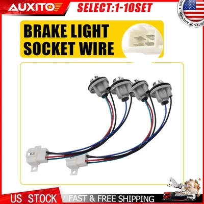 Fit Subaru Outback Legacy 2000 2001 - 2004 Brake Light Socket & Harness 4-20X - Imagem 1 de 4