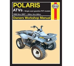 Haynes Polaris Owners Workshop Manual Sportsman Magnum Scrambler Ranger + M2508 - Foto 1 di 1