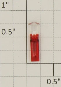 American Flyer 663-1 Streamlined Observation Car Red Lens (10) - Bild 1 von 2