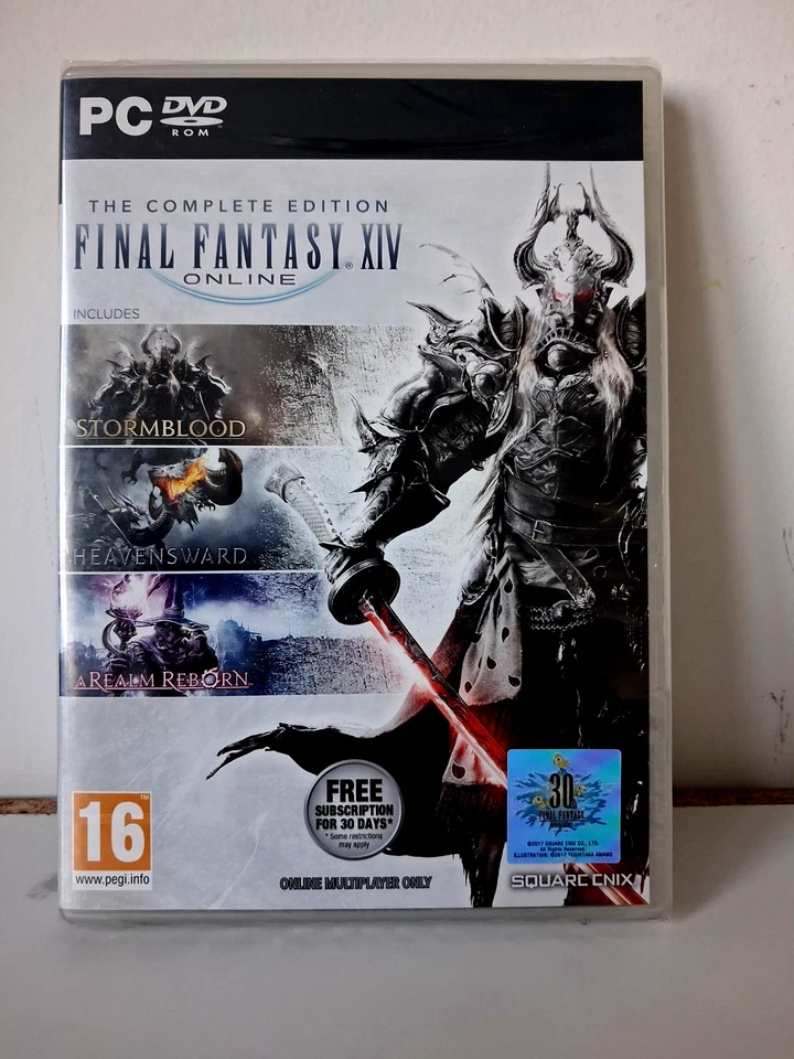 Final Fantasy XIV - The Complete Edition | PC DVD| PAL UK Ver. | Factory Sealed - Image 1 of 4