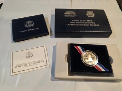 2003 United States Men First Flight Continental Commemorative Coin Program US - Image 1 of 4