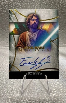 2024 Topps Star Wars Masterwork Auto Ezra Bridger Eman Esfandi   /25   #A-EE - Image 1 of 2