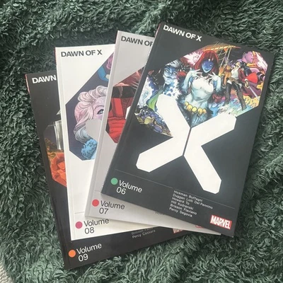 Dawn of x Volumes 6-9 Jonathan Hickman Graphic Novels Paperback - Изображение 1 из 4