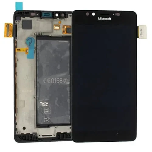 Genuine For Microsoft Lumia 950 LCD Screen Touch Digitiser Frame Service Pack - Image 1 of 1