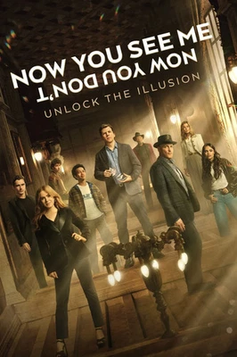 NOW YOU SEE ME NOW YOU DON'T 2025 MOVIE POSTER PREMIUM WALL ART PRINT SIZE A5-A1 - Image 1 of 4