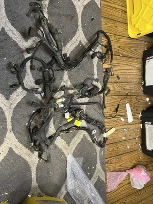 1990-1993 Eagle Talon manual 4G63T engine wiring harness plugs wires AWD U4 - Image 1 of 4